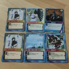 6枚セット　NARUTO CARDGEME