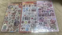 和柄 ボンボンドロップシール 舞妓さん 古都めぐり 東京観光 立体シール