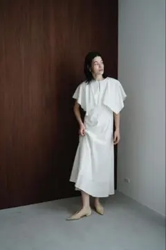 Acka drape one-piece ホワイトsize2 - メルカリ