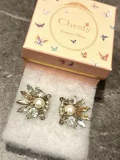 【SALE】 Chesty フラワー型ピアス
