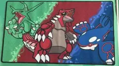 ポケモンカードゲーム プレイマット グラードン カイオーガ レックウザ