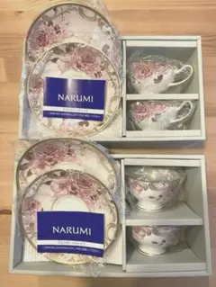 【未使用】ナルミ パトリシア ペア ティー コーヒー セット✖️2箱【値下げ】