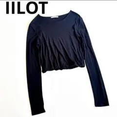 IIROTイロット Cropped Jersey 黒　サイズ1