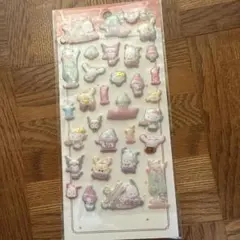 正規品☆　サンリオ　キャラクターズ　ぷくっとシール