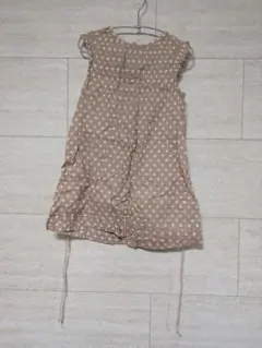 Jacadi Paris ドット柄ノースリーブワンピース 4Aのサムネイル