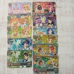 アイカツ！14年CPアクセサリーカード11枚セット エンジェリーバニーティアラ