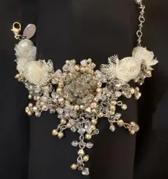 ERICKSON BEAMON シルバーボリュームネックレス◇エリクソンビーモン 