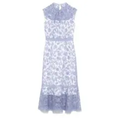 美品　FRAY I.D 花柄刺繍 マーメイドワンピース 結婚式　パーティー