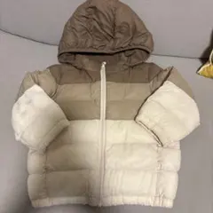 キッズ アウター 中綿ジャケット グラデーション　ユニクロ　90