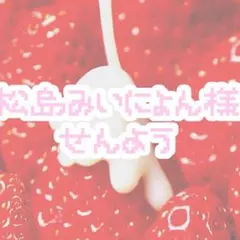 松島みいにょん様専用