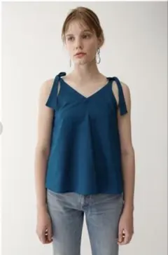 MOUSSY ショルダーリボン　キャミ　ビスチェのサムネイル