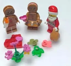 レゴ　ミニフィグ　正規品　クリスマスセット　ジンジャーブレッドマン　サンタ