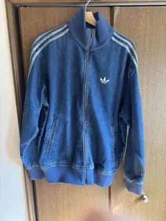 adidas アディカラー デニム ファイヤーバー ドトラックトップ