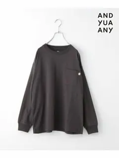 グローバルワーク　AND YUA ANY　ロングスリーブTシャツ　160