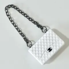 CC チャーム キルティングバッグ