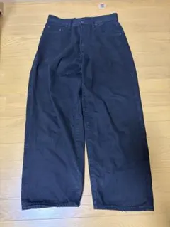 初期タグ ポロチノ 日本製 ポロラルフローレン 2タック ブラック
