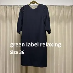 ネイビー ワンピース 36