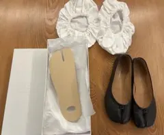 Maison Margiela バレエシューズ ブラック