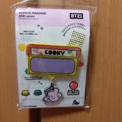 BT21 mini クッキー アクリルピンバッジ BTS