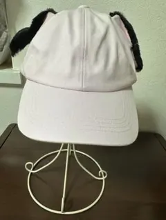 101匹わんちゃん 耳付きキャップ ピンク・エメラルドグリーン(2つ合わせて)