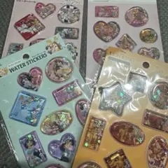 セリア　ディズニーウォーターシールセット