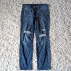 GAP DENIM SKINNY 25 S 상당 데미지 데님 청바지