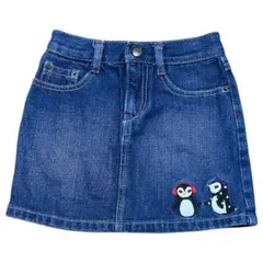Gymboree デニムスカート ペンギン刺繍 6サイズのサムネイル