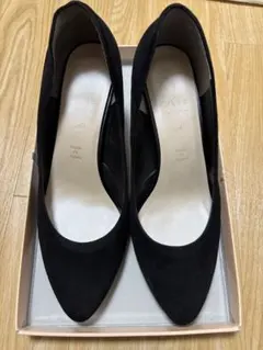 Riz raffinee パンプス　ブラック