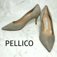 未使用級✨️PELLICO ANDRE75 スウェードパンプス TAUPEのサムネイル
