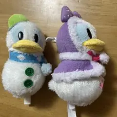 ディズニーランド30周年 2013年 クリスマス 雪だるま ぬいぐるみ