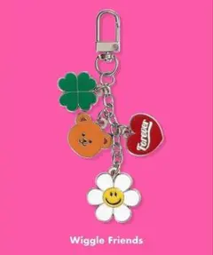 韓国　ウィグルウィグル　キーリング　wigglewiggle 匿名配送