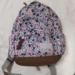 【値下げ】小花柄リュック♡のサムネイル