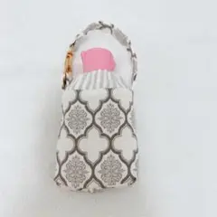 ハンドメイド ♡ モノトーンモロッカン柄 手ピカジェルホルダー