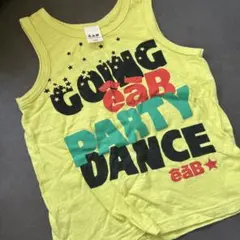 イエロー タンクトップ & Tシャツ 2点セットのサムネイル
