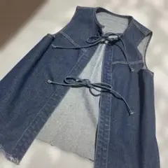 FRIFUL デニムベスト Sサイズ
