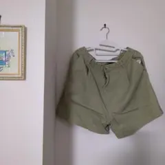 コットン100% ショートパンツ カーキ 2XLのサムネイル