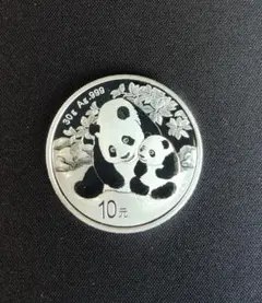 2025年中国パンダ銀貨 純銀30g - メルカリ