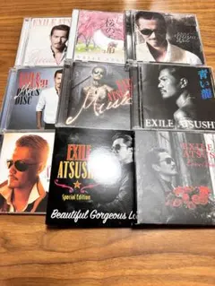 EXILE ATSUSHI CD＋DVDセット9枚まとめ売り