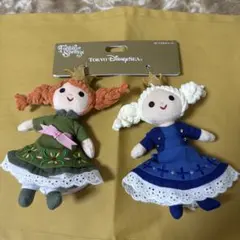 東京ディズニーシー ファンタジースプリングス ぬいぐるみチャーム　アナ雪　新品
