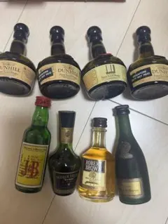 ミニボトル ウイスキー コニャック 8本セットのサムネイル