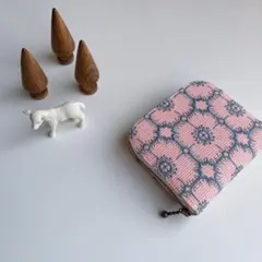 ミナペルホネン☆path☆ラウンドファスナー長財布☆ハンドメイド