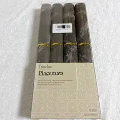 新品⭐️ ランチョンマット テーブルマット ４枚 45*30cm」コーヒー色のサムネイル