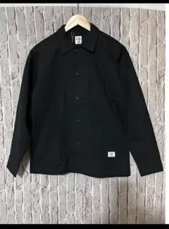 ZUL アズール シャツ S 黒 ブラック 長袖 ボタン式 クール おしゃれ韓国