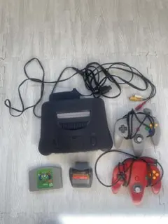 【ジャンク】NINTENDO64 本体 コントローラー2個セット　まとめ売り