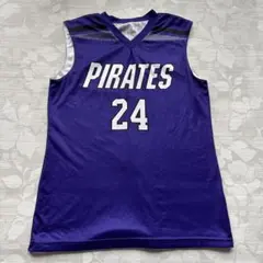 リバーシブル バスケットボール ユニフォーム PIRATES 24 M〜L相当