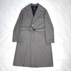※サルタンバンク　未使用　Hevo ウールコート 50 ヘザーグレー 2.jpg