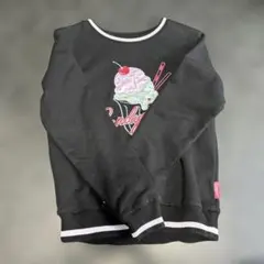 CandyChuu アイスクリーム刺繍 トレーナー 100cm以上