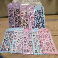 コ*♪様 おしりシール ぷにぷにシール 10枚セット