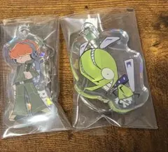 パンティ＆ストッキング ホログラムアクリルキーホルダー ブリーフ チャック