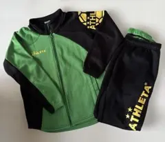 ATHLETA ジャージ 上下セット グリーン/ブラックサイズ150